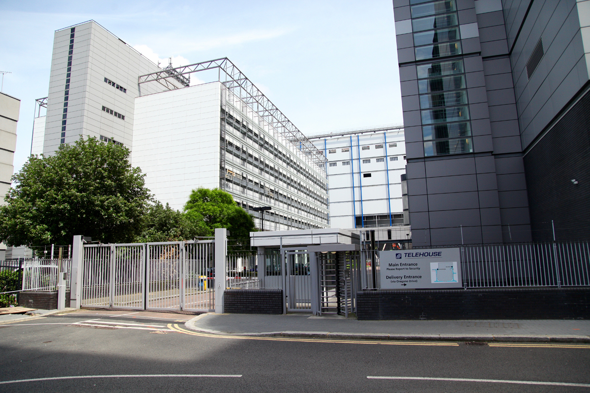 Telehouse North, London exterior